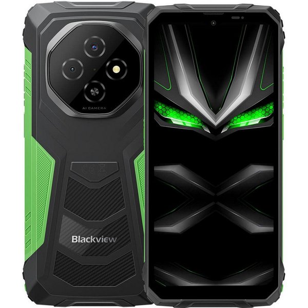 blackview Outdoor Smartphone FORT 1 – 6,56" HD+, Dual-Kamera, 10000 mAh Akku Handy (16.66 cm/6.56 Zoll, 256 GB Speicherplatz, 16 MP Kamera, Seitlicher Fingerabd