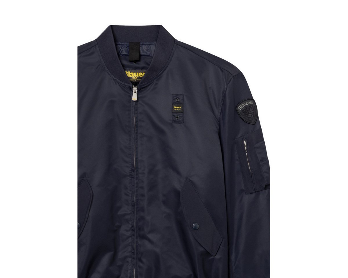 Blauer Bomberjacke Rocky Herren Übergangsjacke, Sweatjacke, Sportjacke, Windjacke, Jacket – Bild 3 von 3