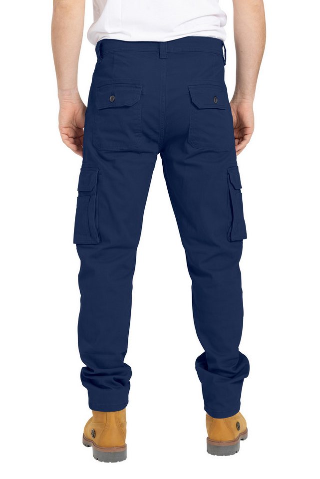 BlauerHafen Cargohose Herren Cargo Hose Arbeitshose Schwerlast Tactical mit 12 Taschen Chino – Bild 4 von 5