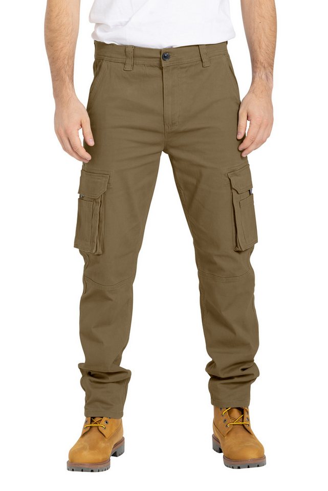 BlauerHafen Cargohose Herren Cargo Hose Arbeitshose Schwerlast Tactical mit 12 Taschen Chino – Bild 2 von 5