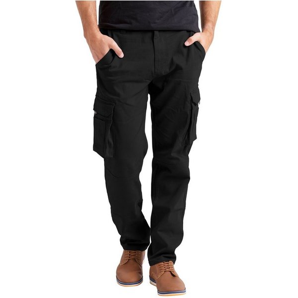 BlauerHafen Cargohose Herren Flex Cargo Arbeitshose Schwerlast strecken lässig Arbeiten Hose