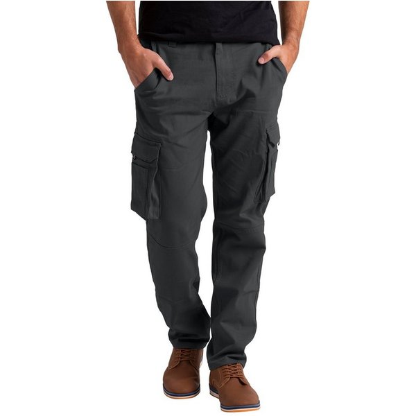 BlauerHafen Cargohose Herren Flex Cargo Arbeitshose Schwerlast strecken lässig Arbeiten Hose