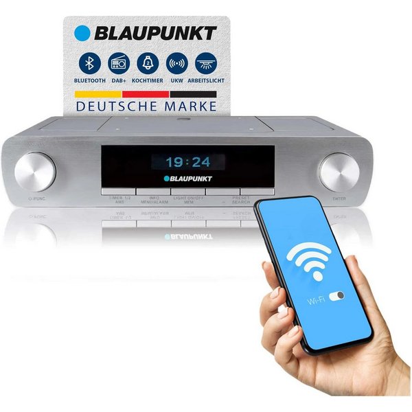 Blaupunkt KRD 30 Küchen-Radio (Bluetooth & DAB+ Küchenradio mit Timer und Wecker)