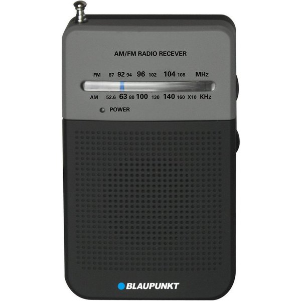 Blaupunkt PR3BK Radio (0,50 W, Taschenradio)