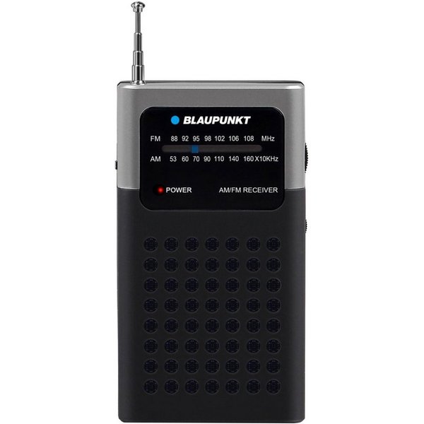 Blaupunkt PR4BK Retro-Radio (0,30 W, Taschenradio AM/FM Tragbares Radio)