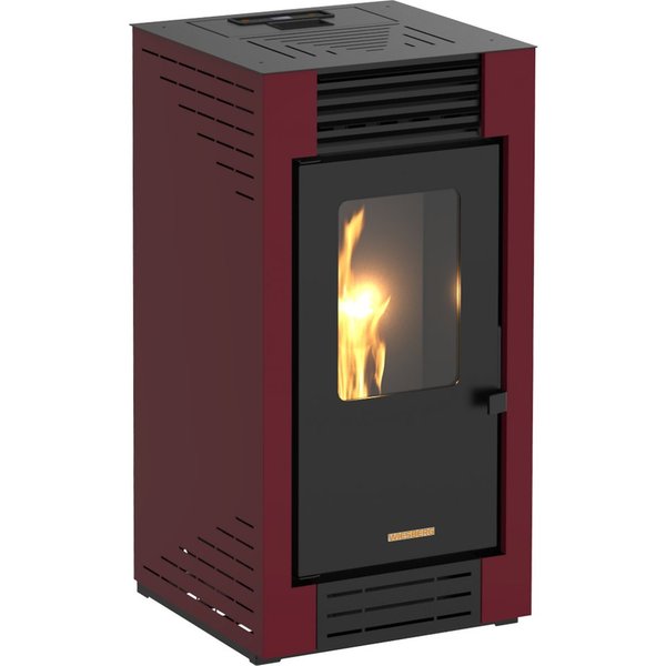 Blaze Pelletofen »Poly 2025«, 8 kW, Dauerbrand, optional WLAN fähig