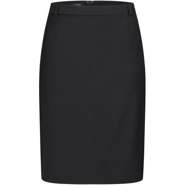 HECHTER PARIS Bleistiftrock HECHTER PARIS Corporate Stiftrock Damen Tailored Modern Schwarz