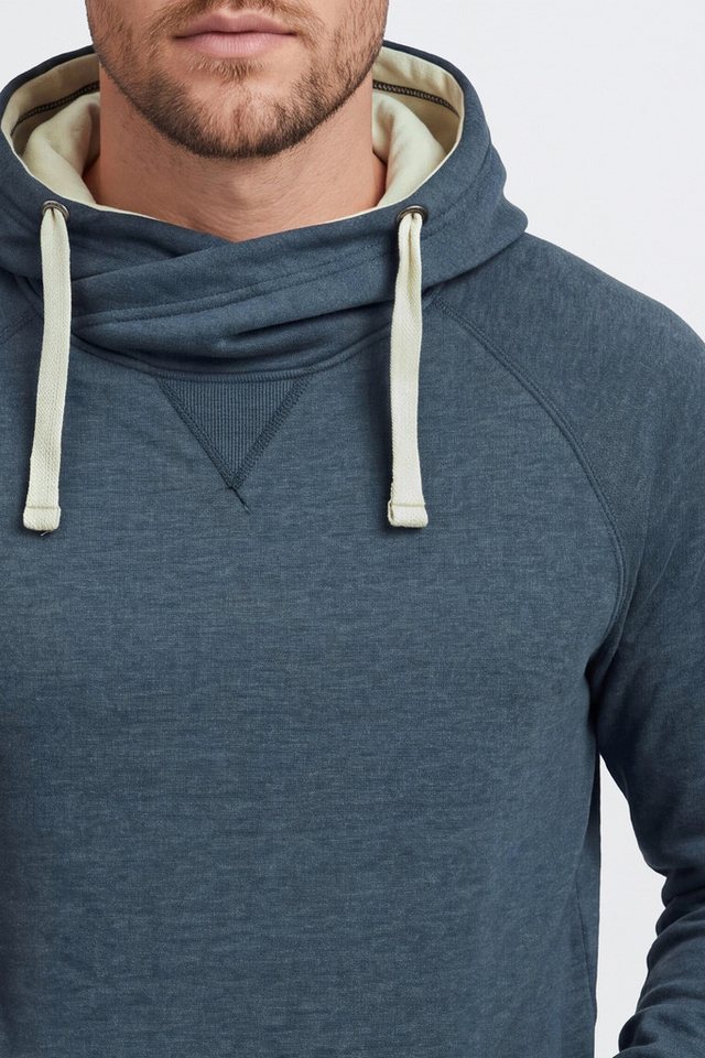 Blend Kapuzenpullover BHSales Kapuzensweatshirt mit Cross-Over Kragen – Bild 5 von 5