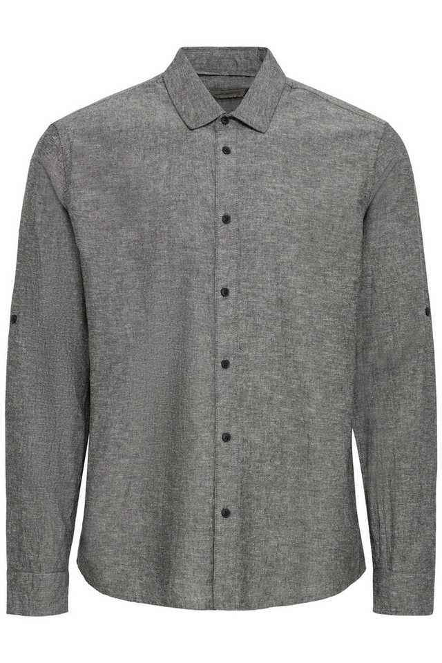 Blend Langarmhemd BHABAN SHIRT PP NOOS mit normalem Hemdkragen, Regular Fit, mit Leinen – Bild 5 von 5