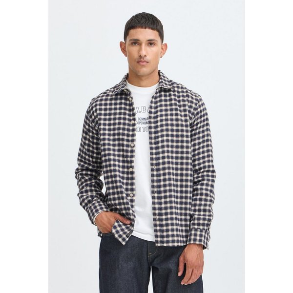 Blend Langarmhemd BHCALLI SHIRT Baumwolle, regular fit