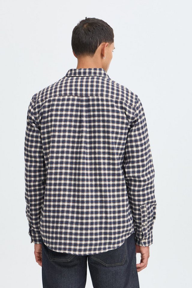 Blend Langarmhemd BHCALLI SHIRT Baumwolle, regular fit – Bild 2 von 5