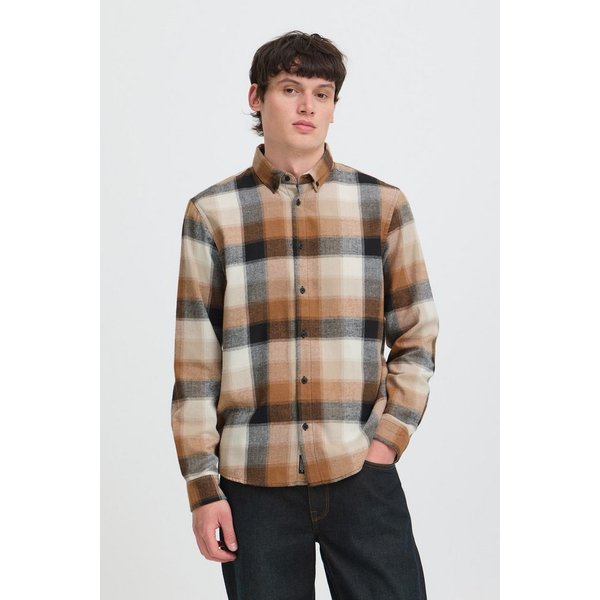 Blend Langarmhemd BHCODY SHIRT Materialmix, regular fit