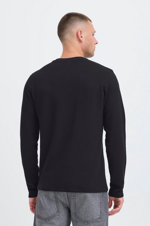 Blend Langarmshirt BHForta Basic Longsleeve mit Rippkragen – Bild 4 von 5
