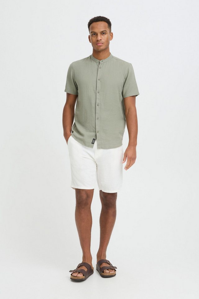 Blend Leinenhose BHLikat Basic Chino Shorts mit Taschen – Bild 3 von 5