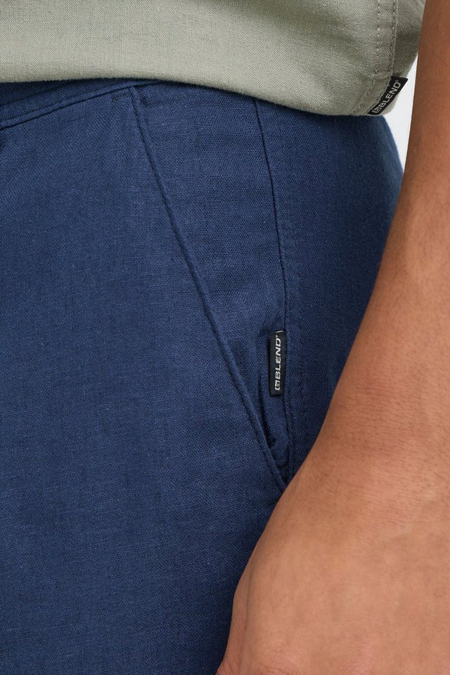 Blend Leinenhose BHLikat Basic Chino Shorts mit Taschen – Bild 5 von 5