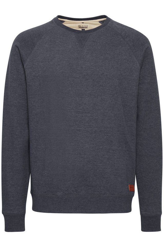 Blend Longpullover BHAlex Sweatpullover mit Raglanärmeln und elastischem Saum – Bild 2 von 5