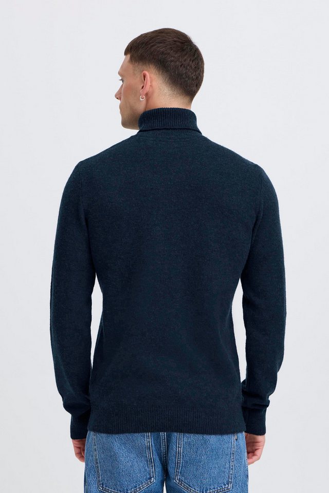 Blend Rollkragenpullover BHBRANKO ROLL KNIT mit Markenlabel, aus Wollmischung, Regular Fit, hüftlang – Bild 2 von 5