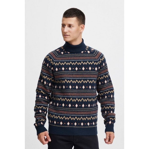 Blend Rollkragenpullover BHPullover Stilvoller Basic Strickpullover mit Rollkragen
