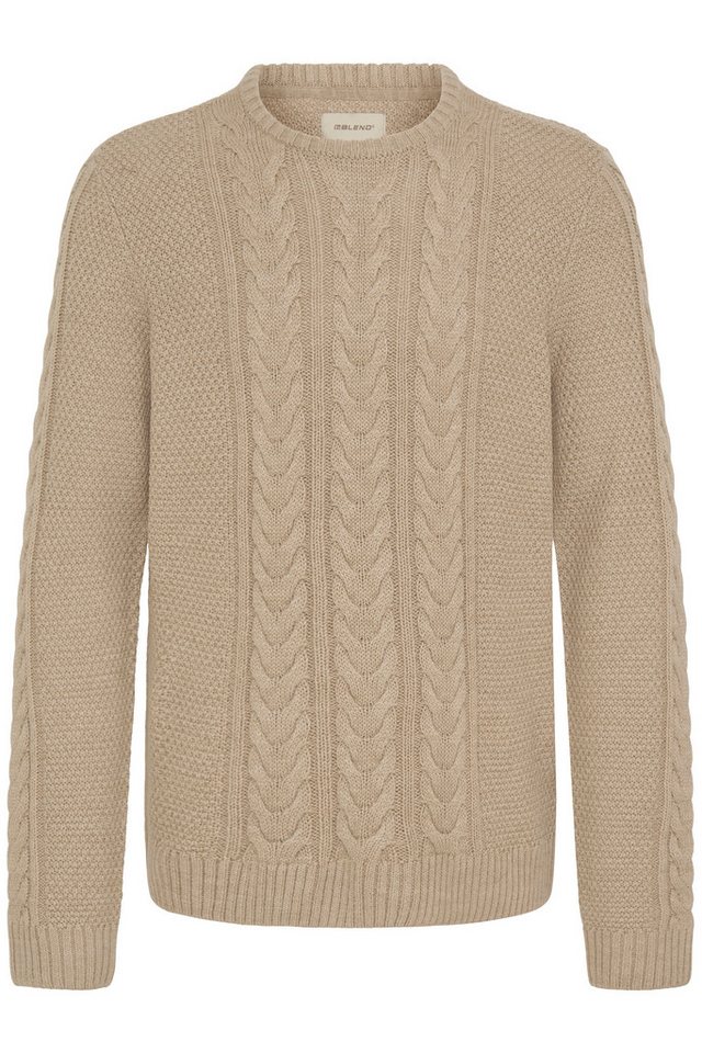 Blend Rundhalspullover BHBASIM CREW Baumwollmischung, regular fit – Bild 5 von 5