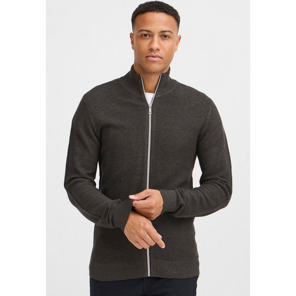 Blend Strickjacke BHGomaz Stilvolle Strickjacke mit Reißverschluss