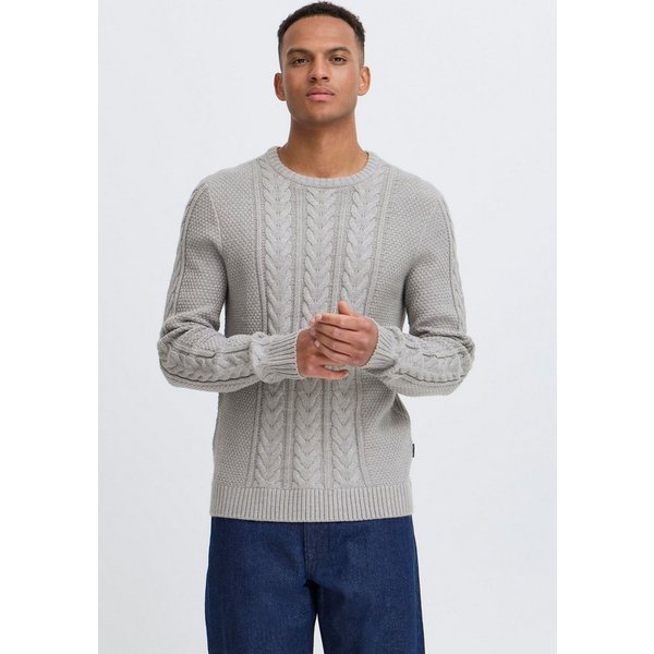 Blend Strickpullover BHBasim Klassischer Grobstrickpullover mit Zopfmuster