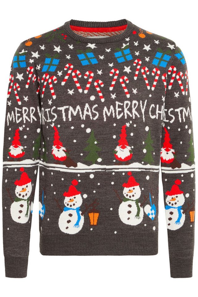 Blend Strickpullover BHChristian Weihnachtlicher Grobstrickpullover – Bild 2 von 5