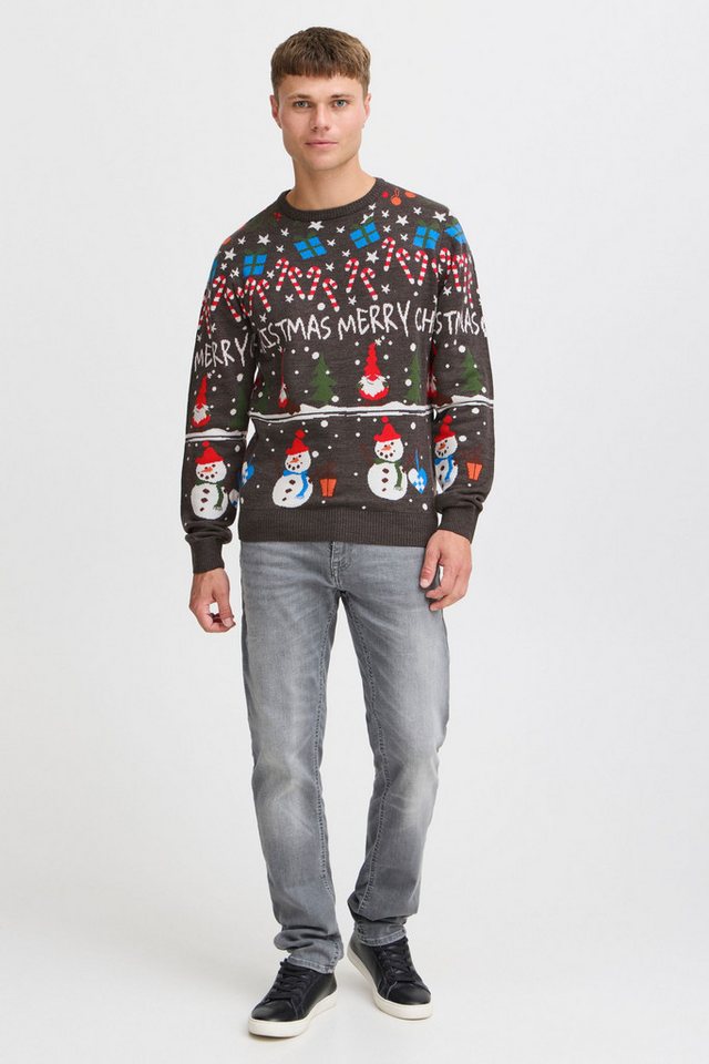 Blend Strickpullover BHChristian Weihnachtlicher Grobstrickpullover – Bild 3 von 5