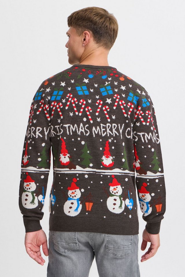 Blend Strickpullover BHChristian Weihnachtlicher Grobstrickpullover – Bild 4 von 5