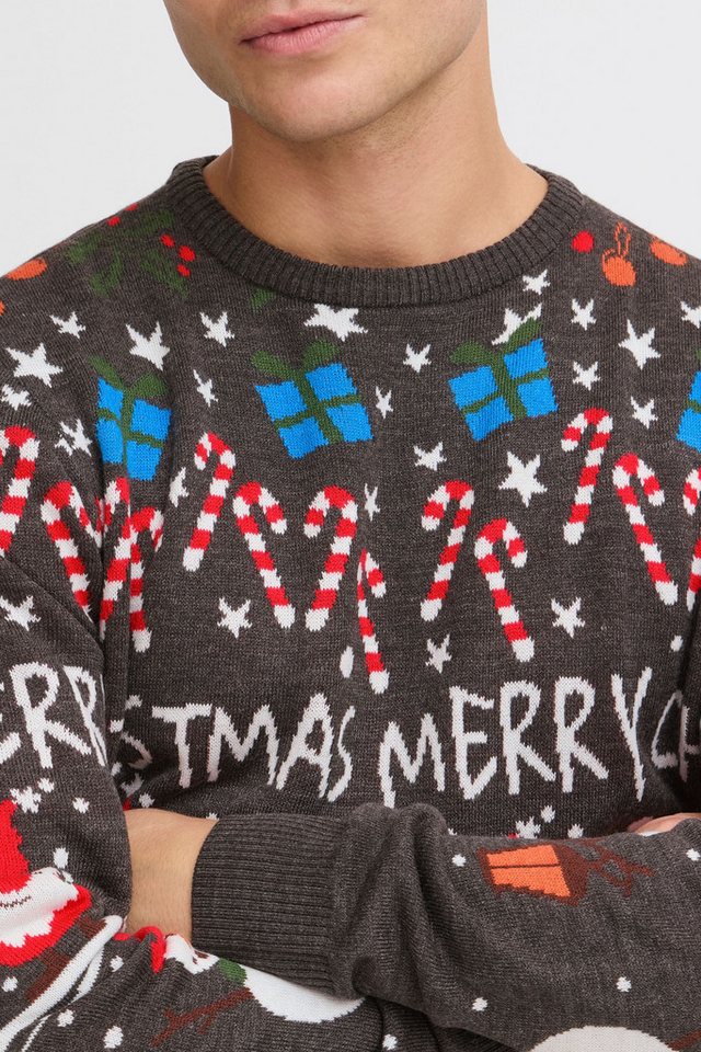 Blend Strickpullover BHChristian Weihnachtlicher Grobstrickpullover – Bild 5 von 5