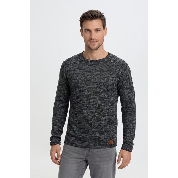 Blend Strickpullover BHDan Stilvoller Strickpullover mit aufgerollten Säumen