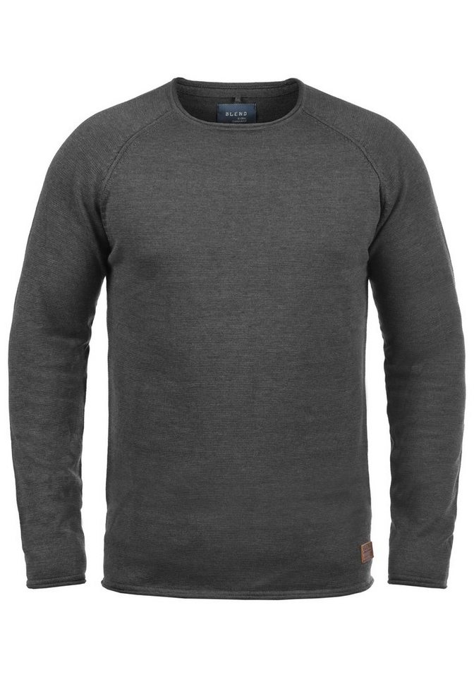 Blend Strickpullover BHJohn Strickpullover mit aufgerollten Säumen – Bild 2 von 5