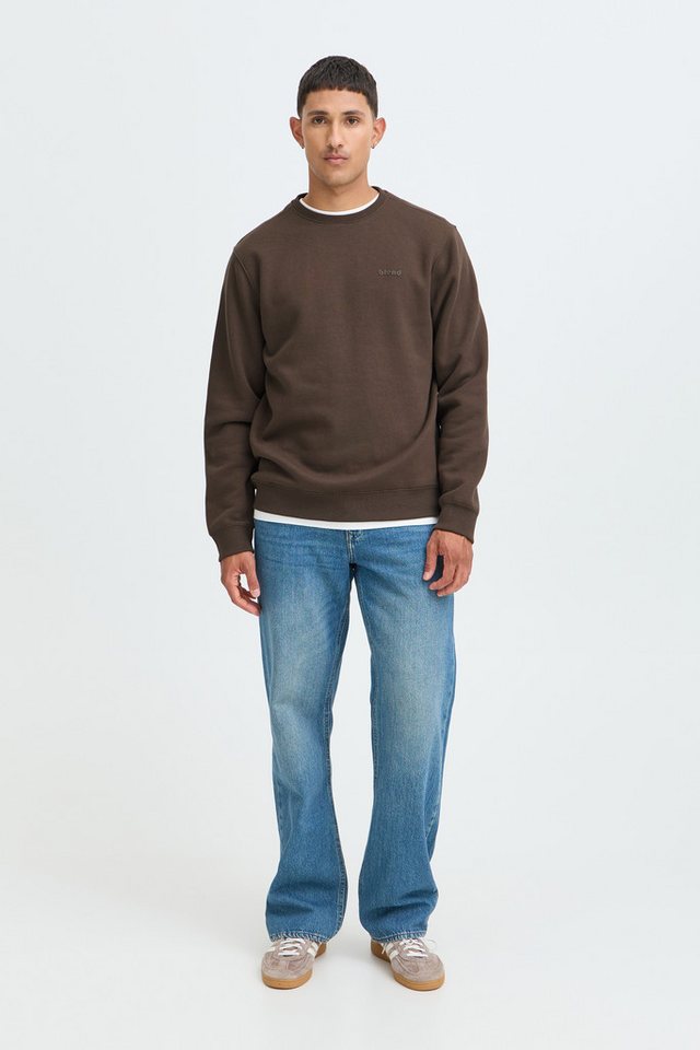 Blend Sweatshirt BHDOWNTON CREW NECK SWEAT NOOS Baumwollmischung, normal geschnitten – Bild 4 von 5