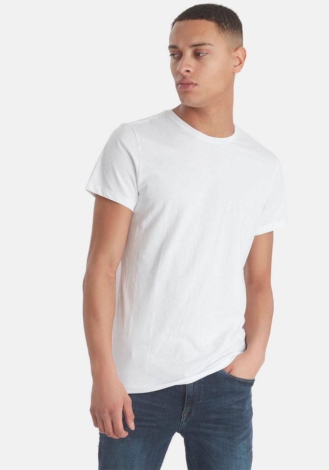 Blend T-Shirt (Packung, 2-tlg) mit Rundhalsausschnitt, im Basic-Stil, aus Baumwollmischung – Bild 3 von 5