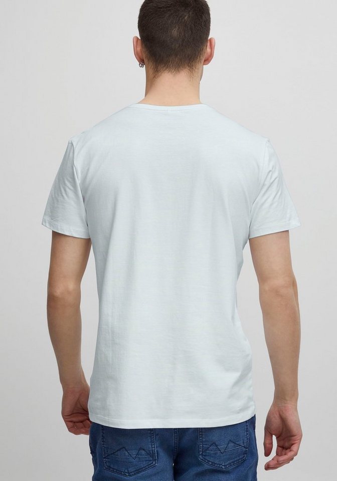 Blend T-Shirt (Packung, 2-tlg) mit Rundhalsausschnitt, im Basic-Stil, aus Baumwollmischung – Bild 4 von 5