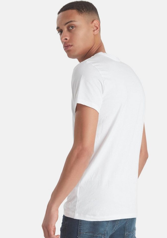 Blend T-Shirt (Packung, 2-tlg) mit Rundhalsausschnitt, im Basic-Stil, aus Baumwollmischung – Bild 5 von 5