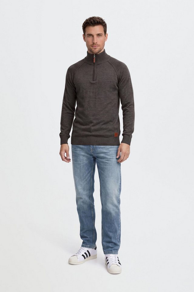 Blend Troyer BHDanovan Strickpullover in MeLange-Optik – Bild 3 von 5