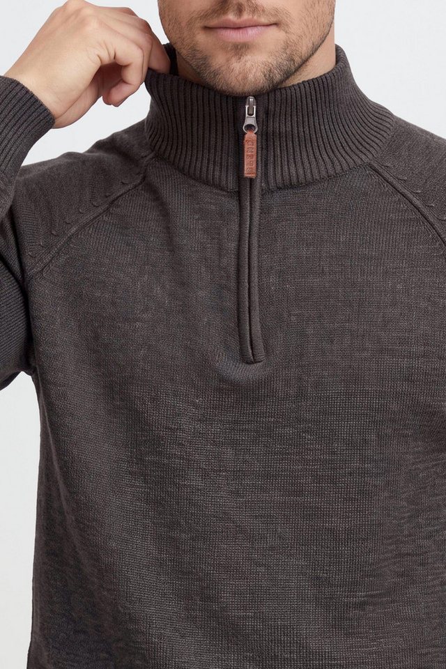 Blend Troyer BHDanovan Strickpullover in MeLange-Optik – Bild 5 von 5