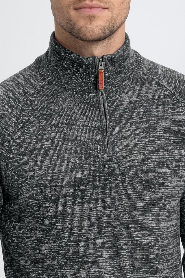 Blend Troyer BHDanovan Strickpullover in MeLange-Optik – Bild 5 von 5