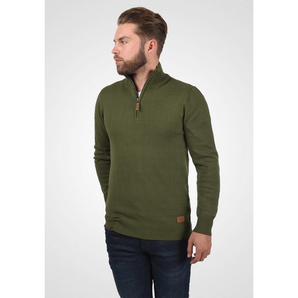Blend Troyer BHRobin Strickpullover mit hochabschließendem Kragen