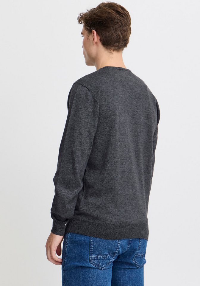 Blend V-Ausschnitt-Pullover BHBRUTON V-neck aus Polyester, Regular Fit, in normaler Länge – Bild 3 von 5