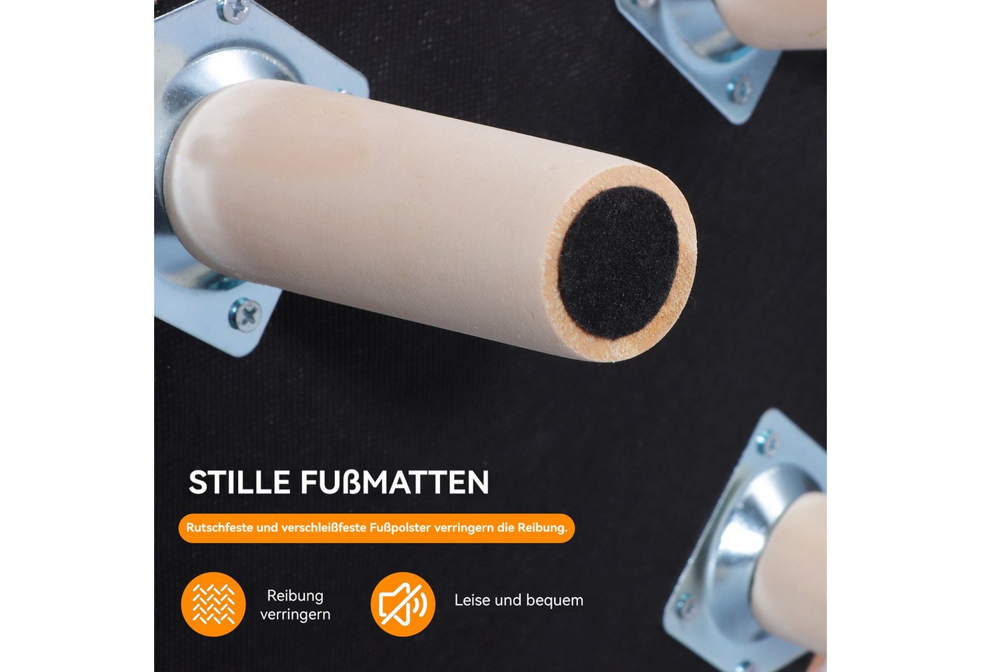 BlingBin Fußhocker mit Stauraum, Kleiner Stauraum, Ottomane, Teddy-Fleece Runder Hocker (1 Stück, 1 St., 34 x 31,5 cm), weiche hocker mit stauraum für Wohnzimme – Bild 5 von 5