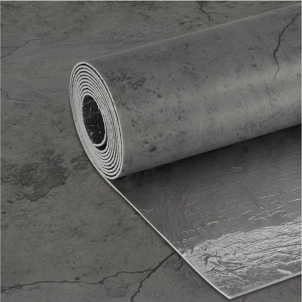 BlingBin Möbelfolie Selbstklebende abziehbare Folie mit Beton-Rissoptik in Grau 40×300 cm, (1 Stück, 1St.}, 40x300cm), Zement-Optik für Möbel, Küchenrückwände u
