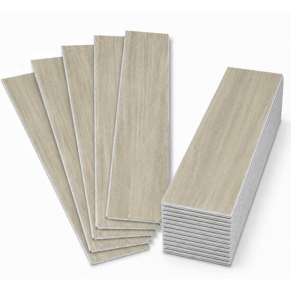 BlingBin Vinylboden SPC-Klickboden, Bodenbelag in Holzoptik, 18er Set, 18 tlg, 18 Dielen, 1,47 m², 4 mm, für Küche und Wohnraum, wasserbeständig
