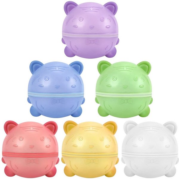 BlingBin Wasserball Wiederverwendbar,Silikon Wasserbomben Selbstschließend magnetische (6er Set, 6-St., (L x B x H): 7,2 x 7,2 x 7,2 cm), für Kinder & Erwachsen
