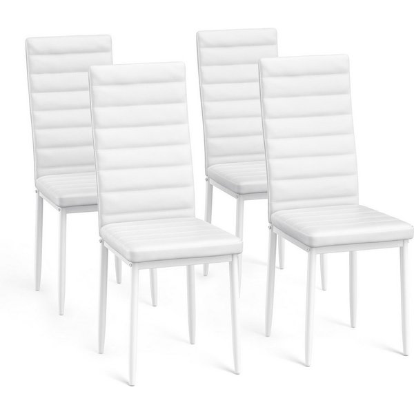 Blishom Esszimmerstuhl Esszimmerstühle 4er-Set, Küchenstuhl mit Gepolstert, 41x50x97 cm (4 St)