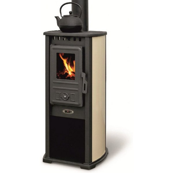 Blist Kaminofen BERNA LUX G 4.0 creme, 5.9 kW