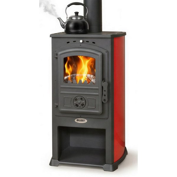 Blist Kaminofen Modena 4.0 rot, 7.4 kW