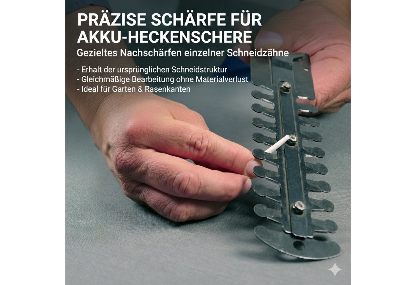 BLITZSCHÄRFER MADE IN GERMANY Messerschärfer Keramikschärfer Messerschärfer Messerschleifer Scherenschleifer, Für filigrane Schärfanwendungen – Bild 5 von 5