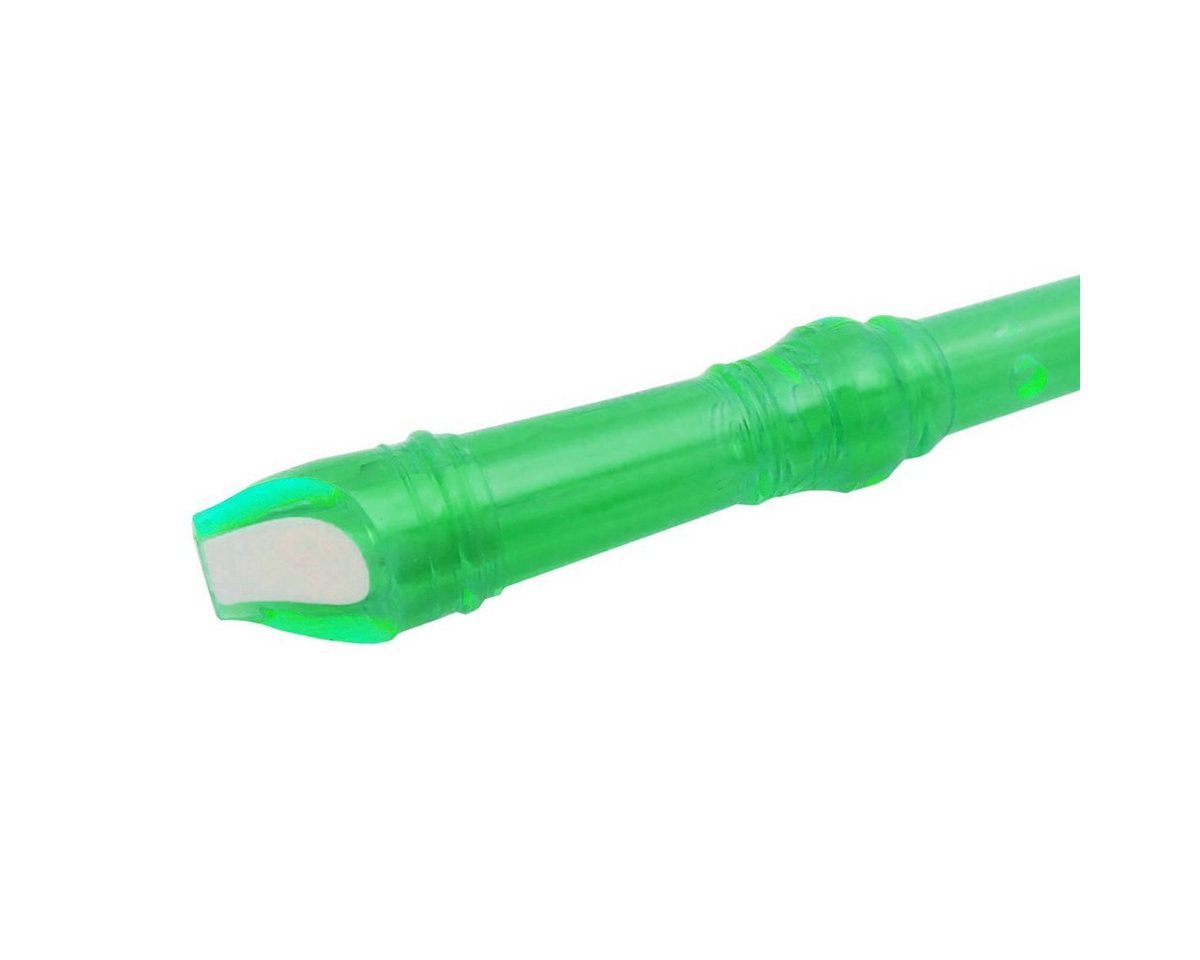 keepdrum Blockflöte keepdrum Blockflöte Sopran Neon transparent Grün – Bild 3 von 4