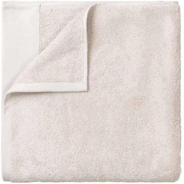 blomus Badetücher RIVA Badetuch Badehandtuch Handtuch Baumwolle moonbeam 140 x 70 cm, Baumwolle (1-St)